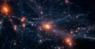 Image from the simulation of the formation and evolution of a cluster of galaxies made by the IAC using the supercomputer "Teide-HPC", of the Institute of Technology and Renewable Energies (ITER) of the Cabildo Insular (Island Parliament) of Tenerife. Image from the simulation of the formation and evolution of a cluster of galaxies made by the IAC using the supercomputer "Teide-HPC", of the Institute of Technology and Renewable Energies (ITER) of the Cabildo Insular (Island Parliament) of Tenerife.