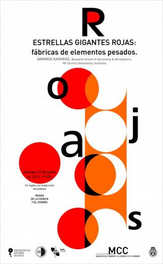 Cartel de la charla de Amanda Karakas. Diseño: Miriam Cruz, Museos de Tenerife. 8343