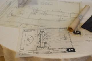 Planos de ingenieria del telescopio IAC 80Créditos: Miguel Briganti/IAC 8388