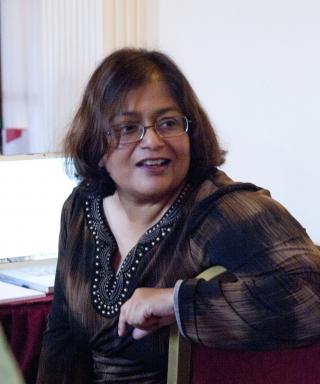 Sarbani Basu en la XXII Canary Islands Winter School of Astrophysics.Foto: Miguel Briganti, Servicio MultiMedia (IAC) 7893