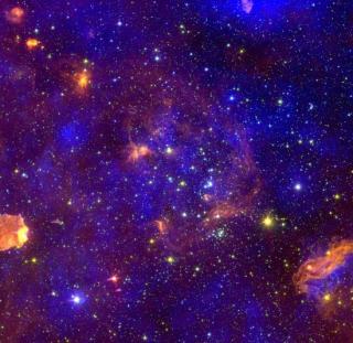 Imagen del supercúmulo Cygnus OB2. Fuente: IPHAS / Spitzer / Nick Wright (CfA). 7786